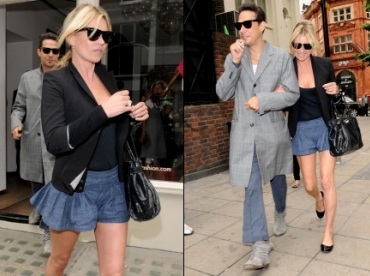 Le néo short de Kate Moss