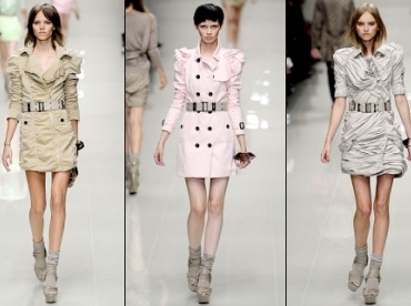 Défilé Burberry Prorsum - Printemps/été 2010