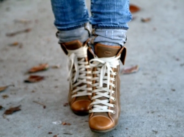 Bottines compensées Chloé