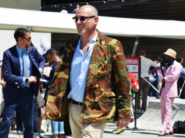 Pitti Uomo : détails fashion