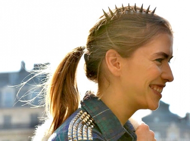 Peigne à studs Maison Michel