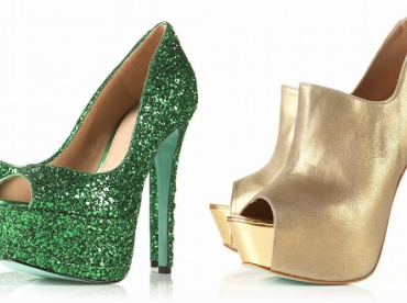 Les escarpins de Chloé Green