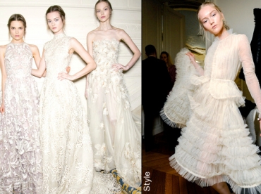 Les robes de mariée Valentino