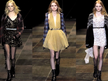 Défilé Saint Laurent - Automne/hiver 2013-2014