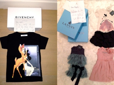 North West, chouchoute des créateurs