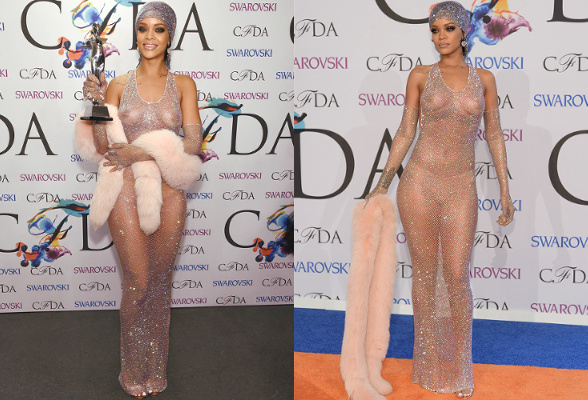 Rihanna aux CFDA 2014