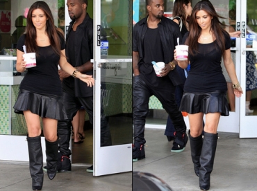 Kim Kardashian, le fashion faux pas