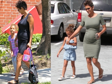 Halle Berry : casual grossesse