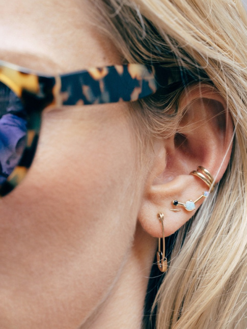 Oui  l'accumulation de fines boucles d'oreilles !