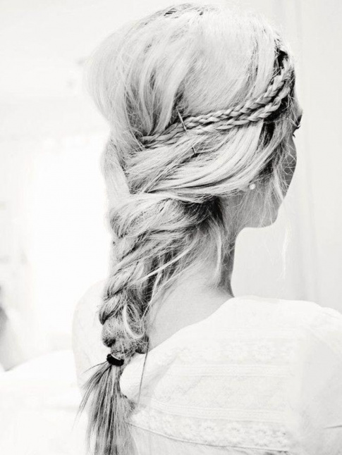 Oui au mix and match de tresses/torsades !