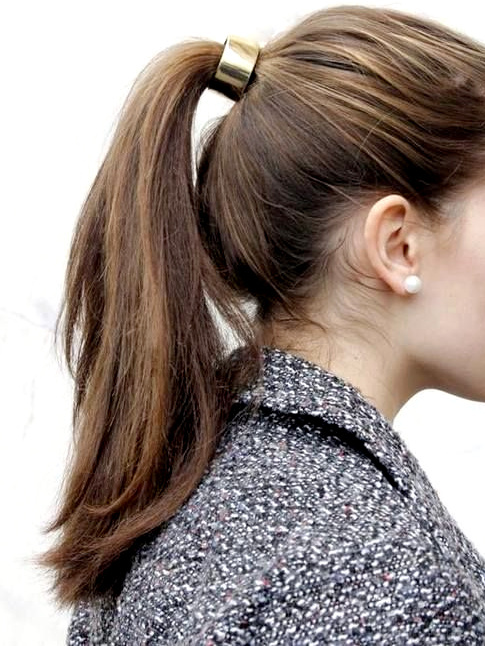 On ne se lasse pas du hair cuff dor !