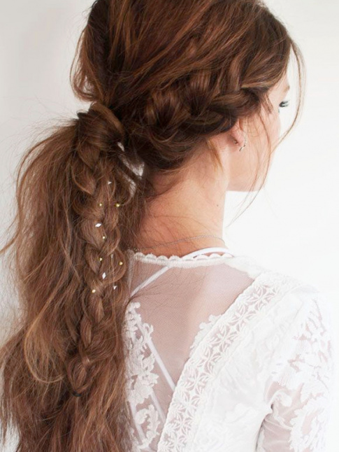 La parfaite coiffure de marie #3