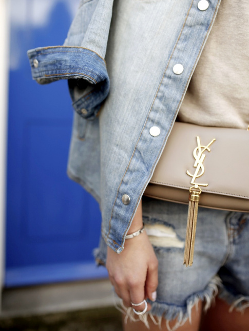 Rien de tel que du jean us et/ou destroy pour mettre en valeur un micro sac ultra chic !