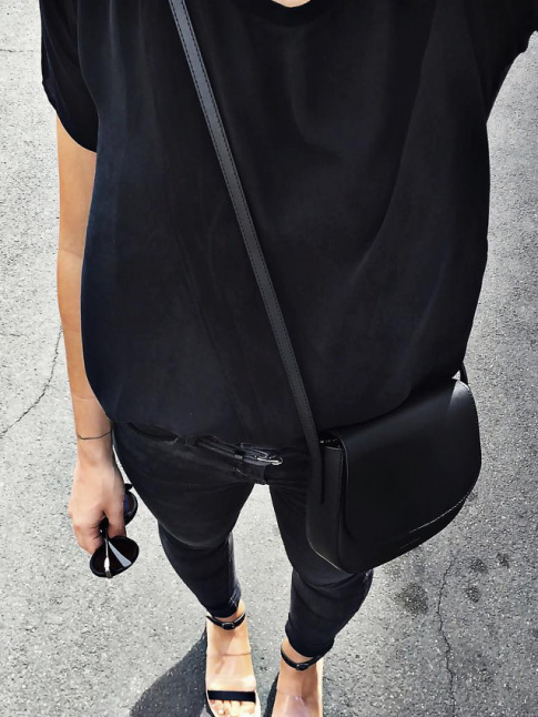 Le parfait total look noir #180