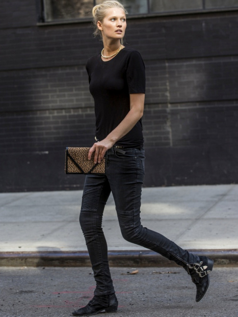 Le parfait total look noir #181
