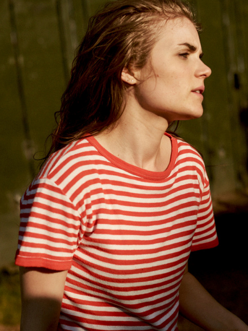 Wanted : un tee-shirt ray rouge et blanc