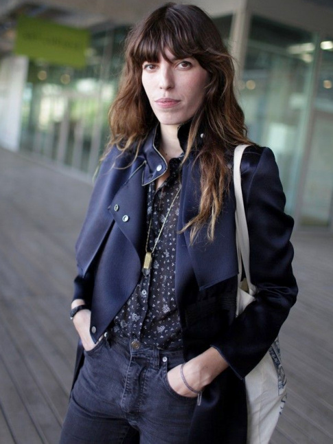 Le bleu marine, une couleur idale pour tenter le total look !