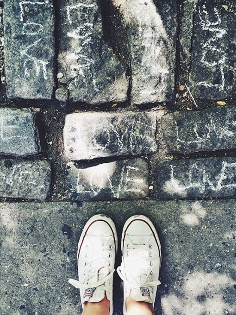 Les converses basses blanches, incontournables...