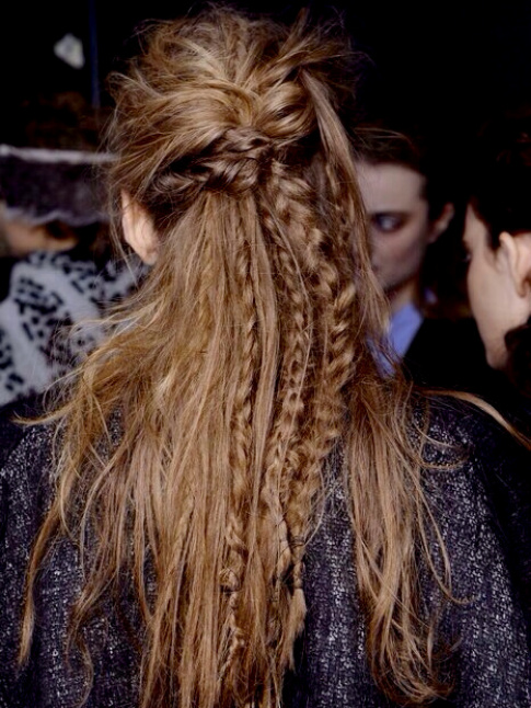 Oui au mli mlo de tresses faon belle des bois !