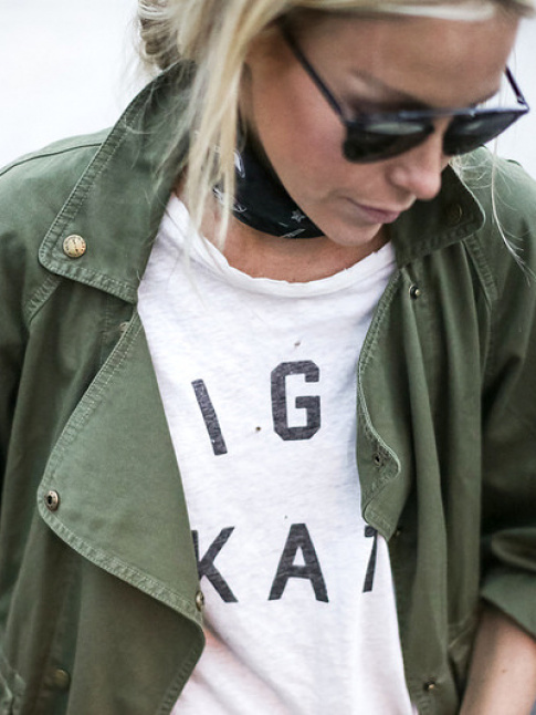 Entre teinte kaki parfaite et coupe lgrement oversize, cette veste militaire a tout bon !