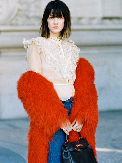 Wanted : une dlicate blouse vintage