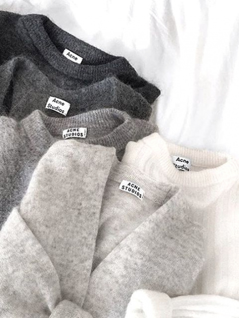 Wanted : une collection de lainages Acne Studio