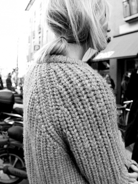 Wanted : un gros pull  manches raglan