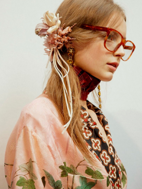 la fois vanescent et rtro, le style Gucci continue de faire mouche