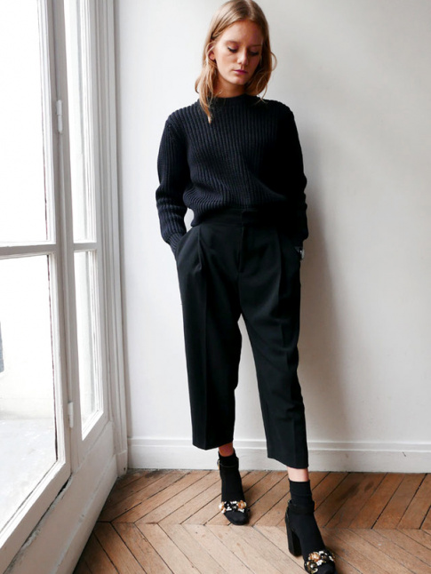 Le parfait total look noir #196