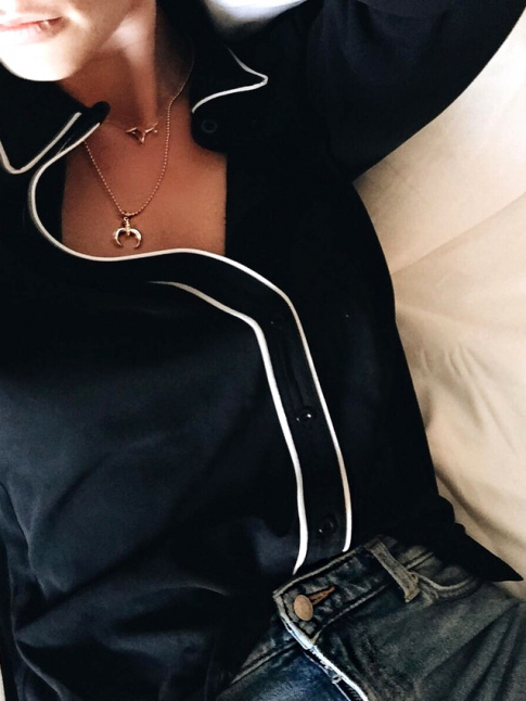 La chemise de pyjama, un top comme les autres ?