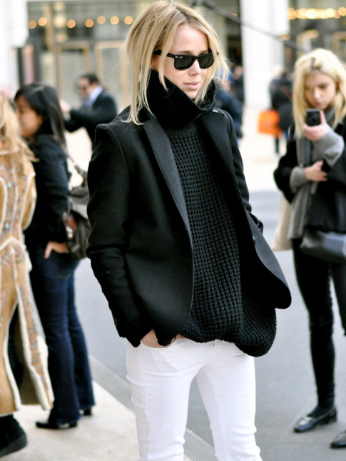 Le parfait look noir et blanc #42