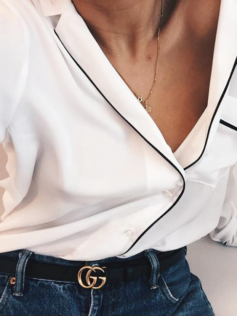 La chemise de pyjama, la nouvelle chemise blanche !