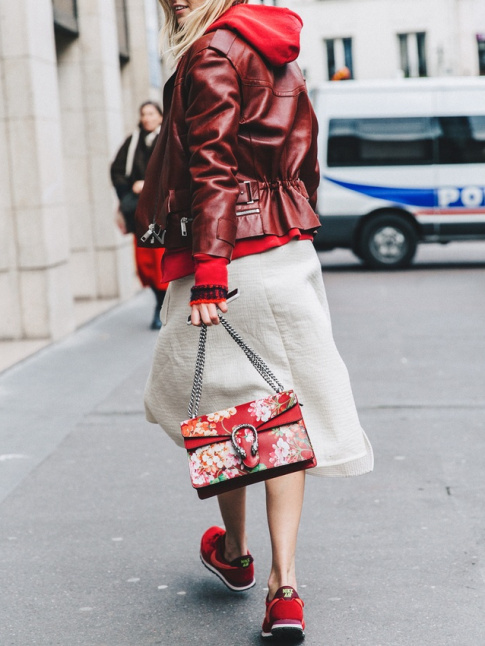 Rouge + bordeaux = le bon mix