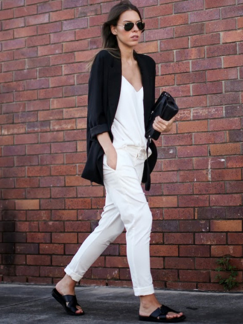 Le parfait look noir et blanc #44