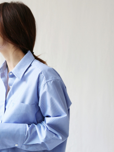 La chemise raye, la nouvelle chemise en jean !