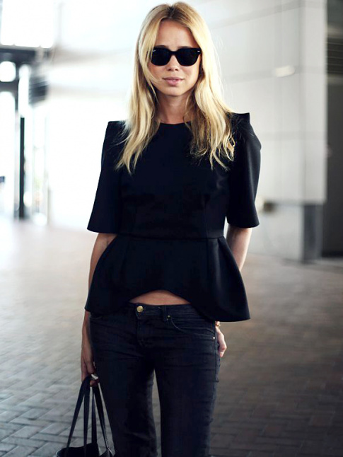 Le parfait total look noir #200