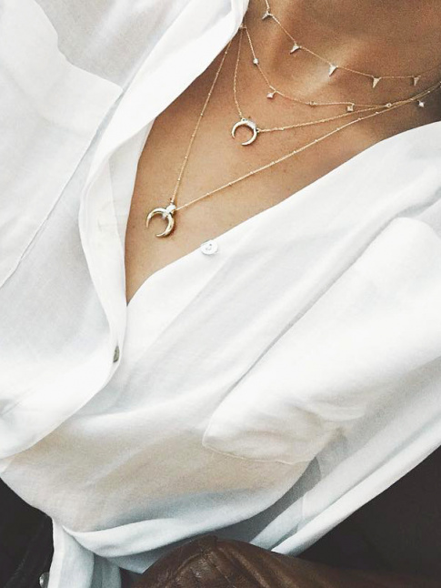 Wanted : des pendentifs croissants dors  accumuler
