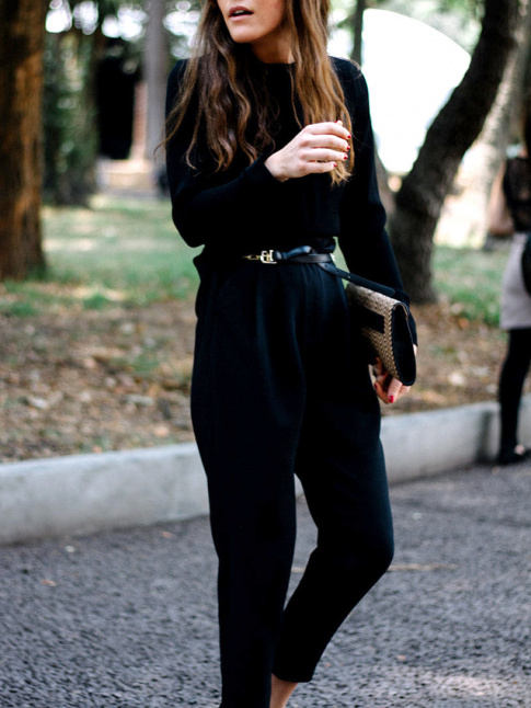 Le parfait total look noir #203