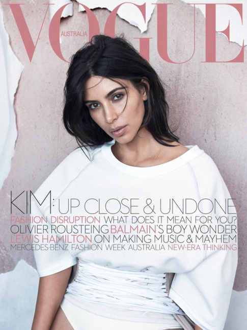 Le naturel sied bien  Kim Kardashian !
