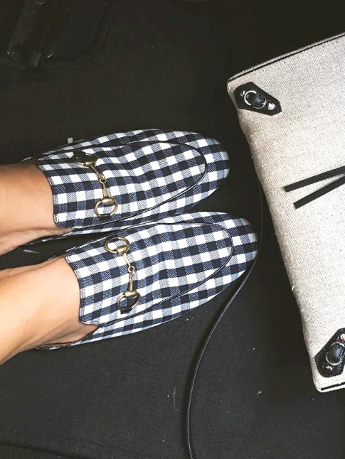 Pour ou contre les mules vichy Gucci ?