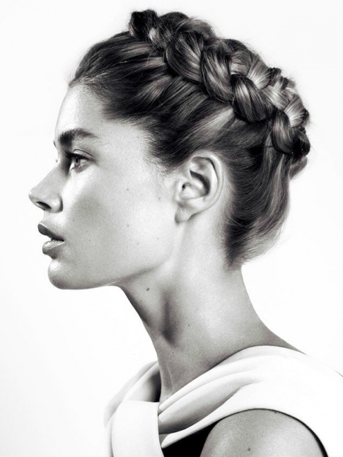 On aime quand la couronne de tresses se fait sublimement littrale !