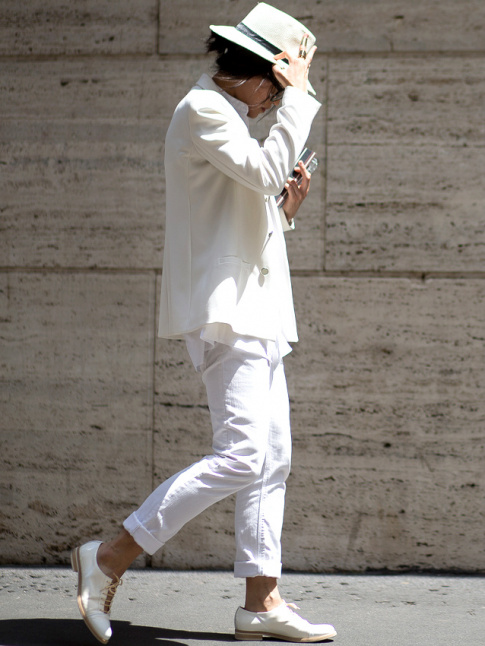 Le parfait total look blanc #23