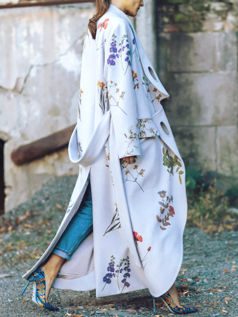 On aime quand manteau et kimono fusionnent !