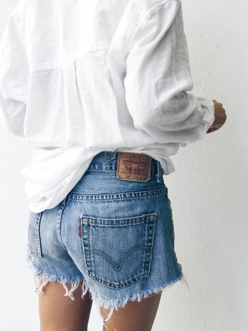 Qui n'a pas son short Levi's destroyed ?