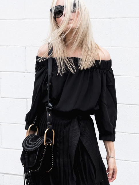 Le parfait total look noir #210