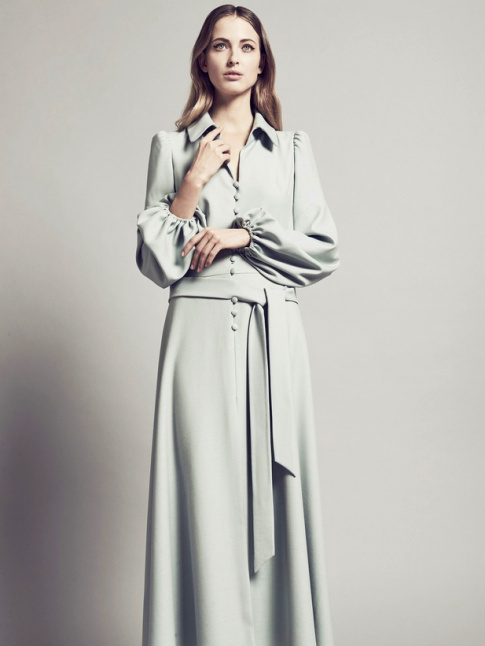 Vert cladon + esprit vintage = le bon mix