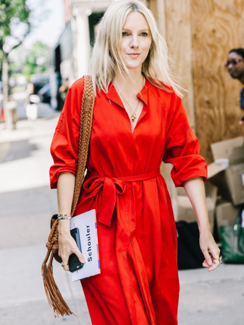 Rouge + marron = le bon mix