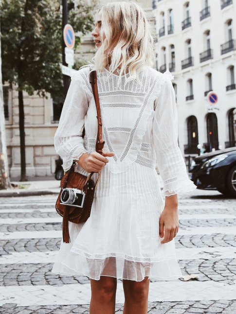 La parfaite petite robe blanche