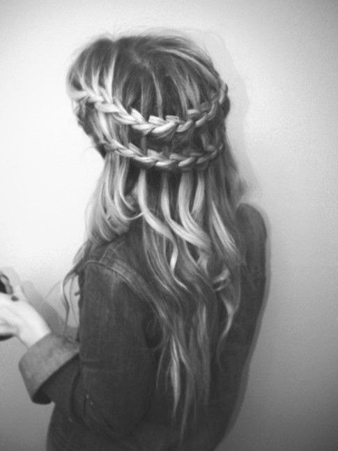 Oui  la double couronne de tresses !