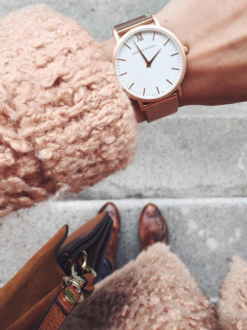 Nude + dor + fauve = le bon mix